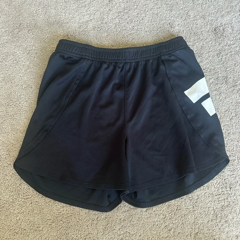 Girls Adidas black shorts yl 14